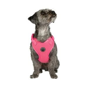 Vibrant Life Mesh Adjustable, Reflective Dog Walking Harness, Pink, Large NEW